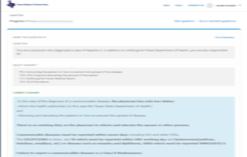 Online Quiz & Exam Application screenshot 1